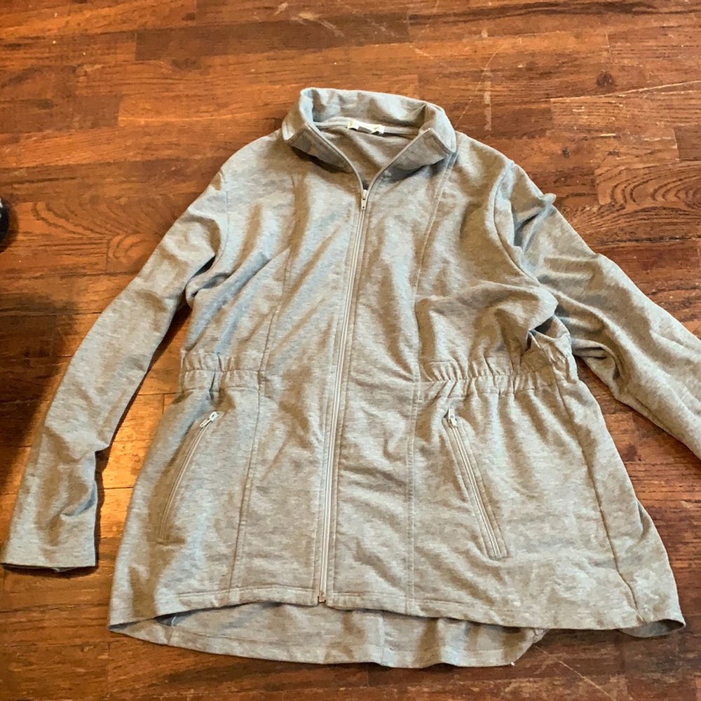 Coldwater Creek grey jacket size PXL